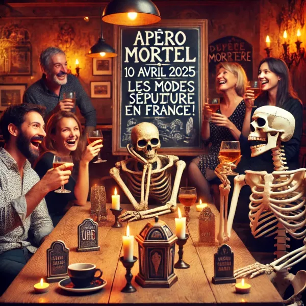 Apéro Mortel avec les pompes funèbres Lemonnier en Normandie