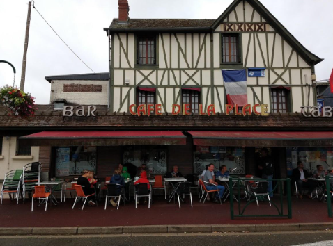 Café de la place Bour Achard PF Lemonnier